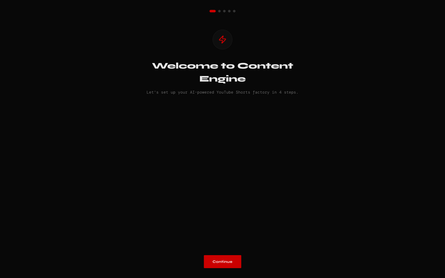 Onboarding screenshot